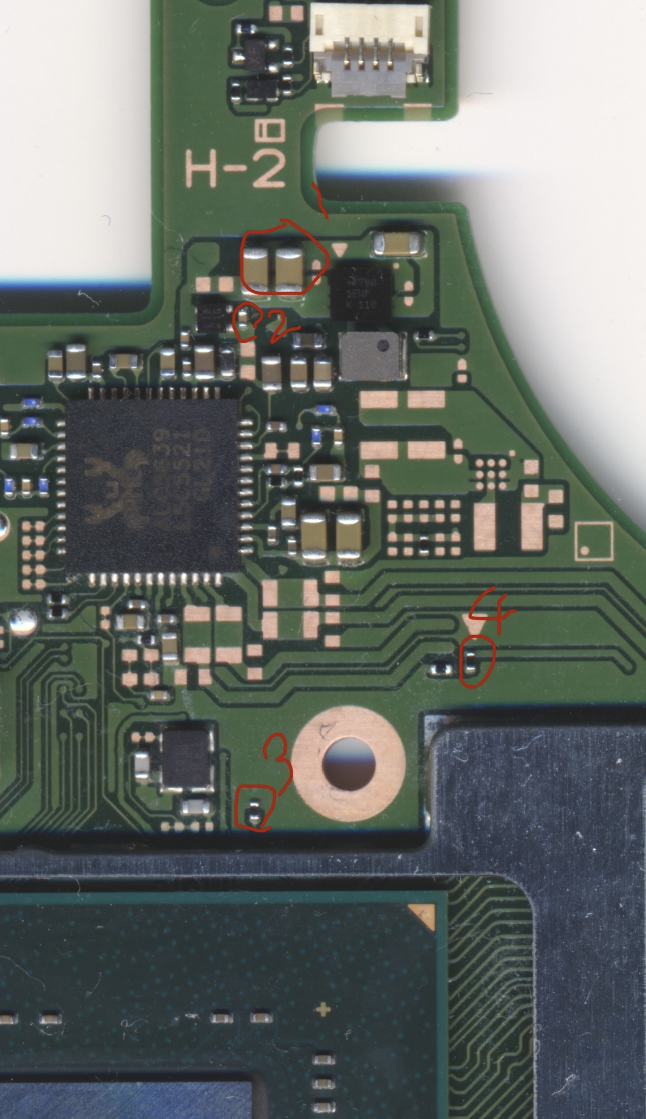 I'd like to know the parts information - Switch OLED - TronicsFix