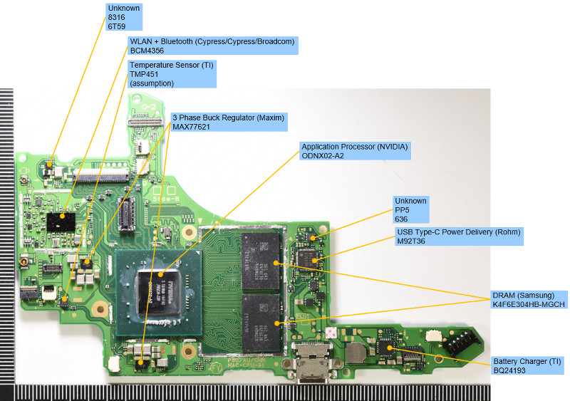 Info Board Diagram And Part Numbers Nintendo Switch Tronicsfix