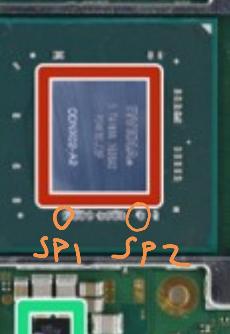 SP1 and SP2 capacitor value - Nintendo Switch - TronicsFix