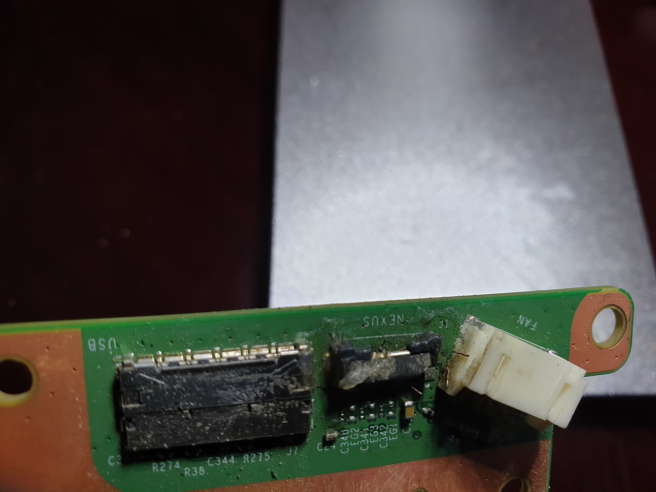 Xbox Series X Ribbon connector clip for Power board broken Xbox