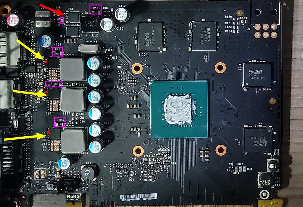 Geforce GTX 1050 - possibly MOSFET issue? - Computers - TronicsFix