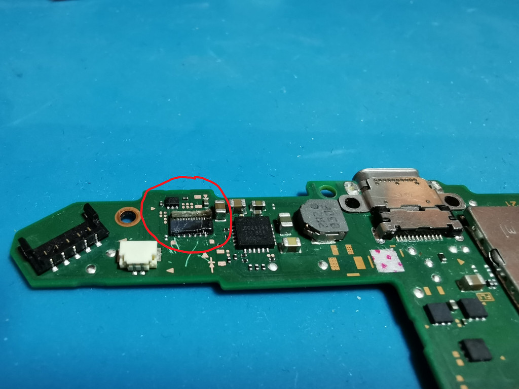 Nintendo Switch not charging 0.00A no shorts Nintendo Switch