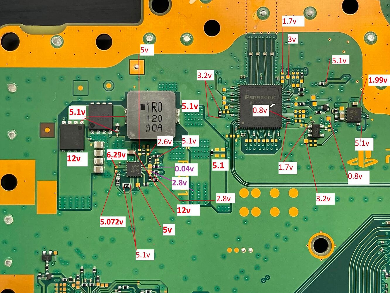 PS5 No Power And Missing 3 3V And 5V Rails PS5 Questions TronicsFix