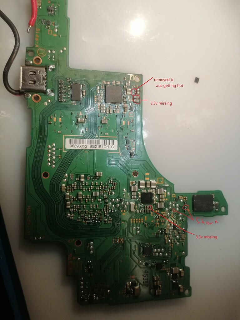 Nintendo switch missing 3.3v - Nintendo Switch - TronicsFix