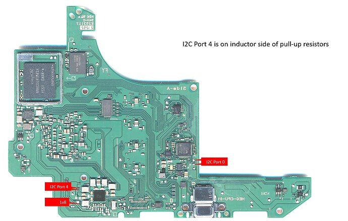 OLED Board Points Bottom