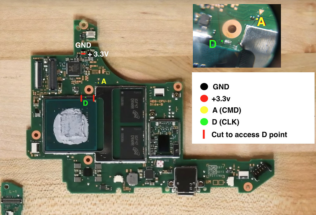  help switch oled modchip alternative point nintendo switch tronicsfix
