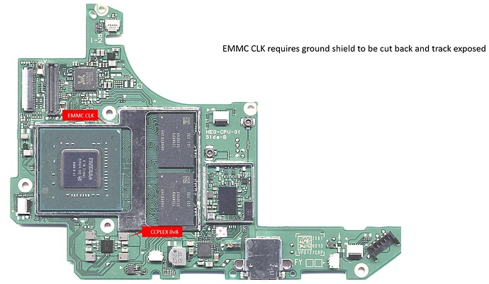 OLED Board Points Top