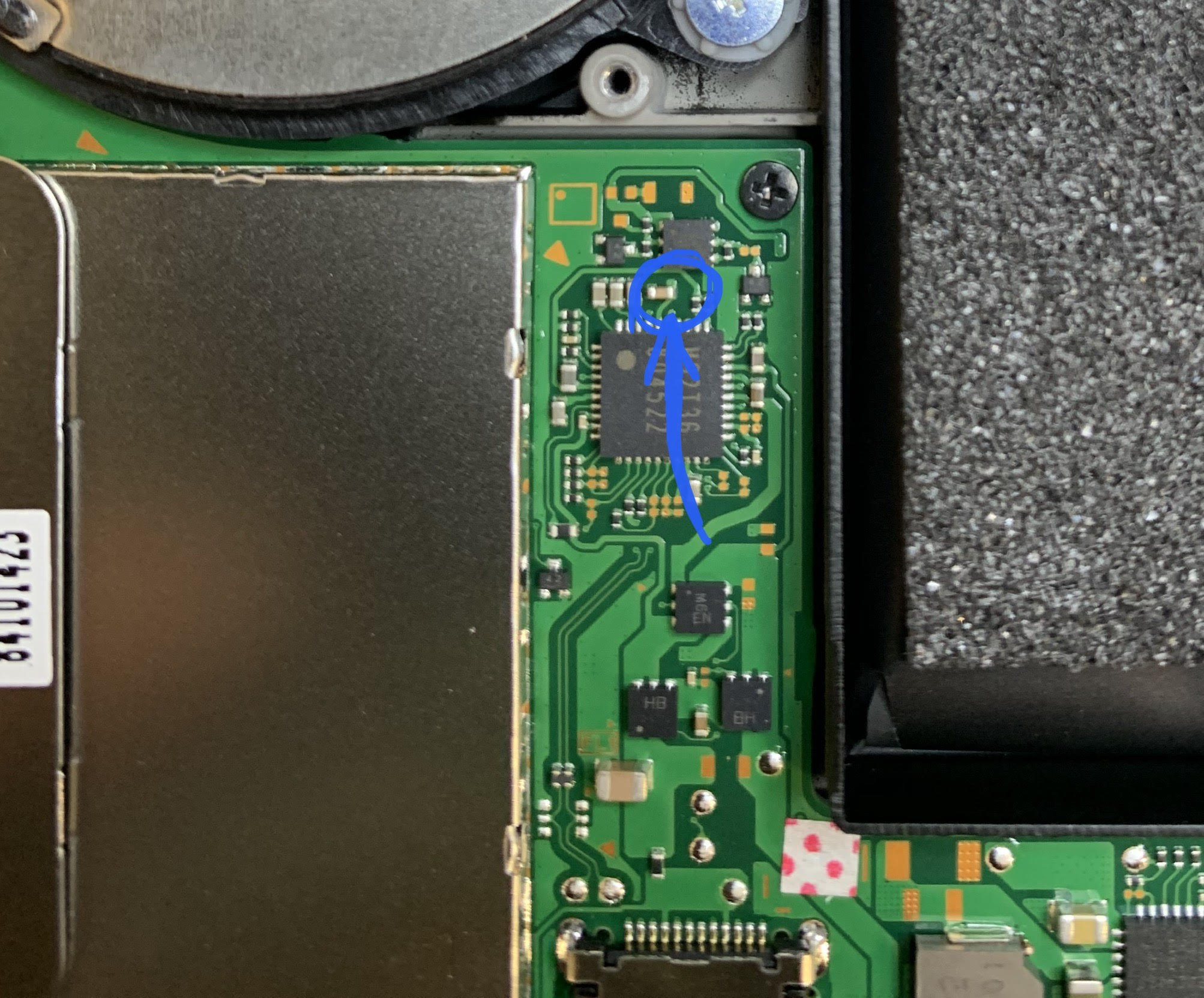 さんぽ　Nintendo Switch Bad M92T36? No boot. 1 bad cap - Nintendo Switch - TronicsFix