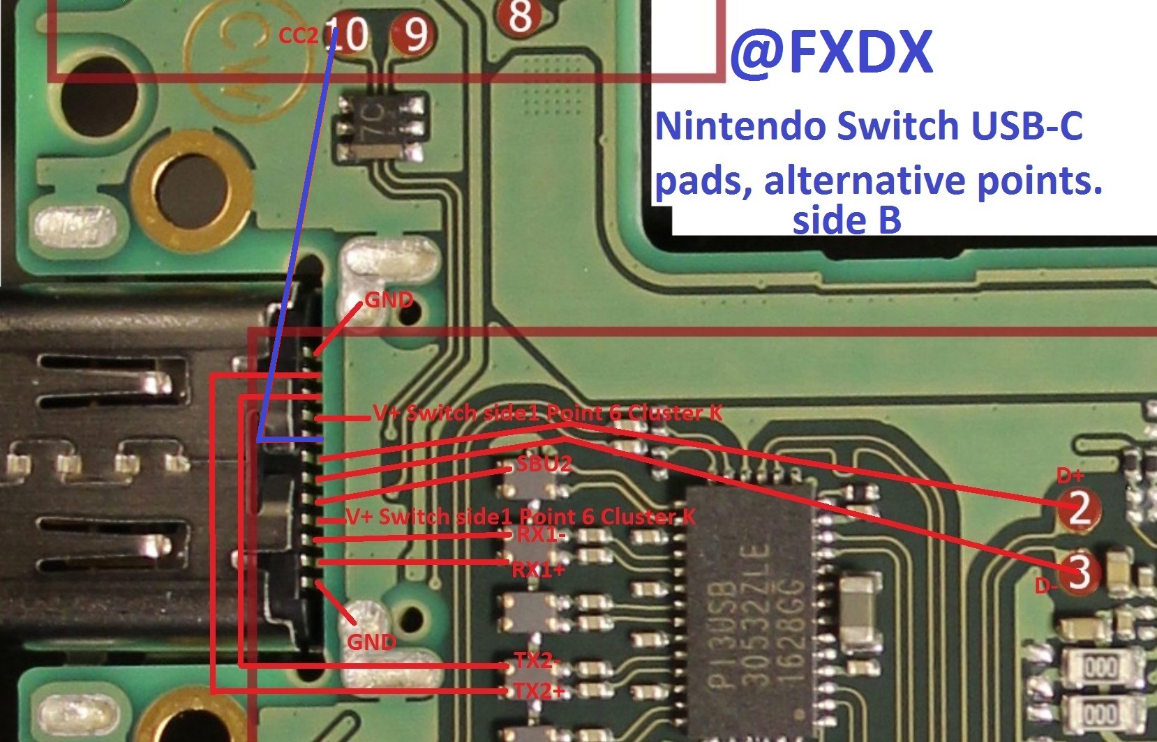 Nintendo Switch Repairing Damaged Or Lifted Pads On Usb C Port Nintendo Switch Tronicsfix