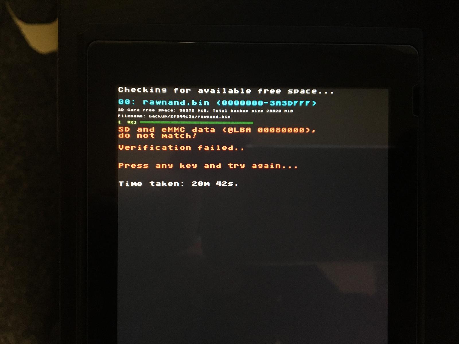 Error code 2168-0002. Nintendo switch error