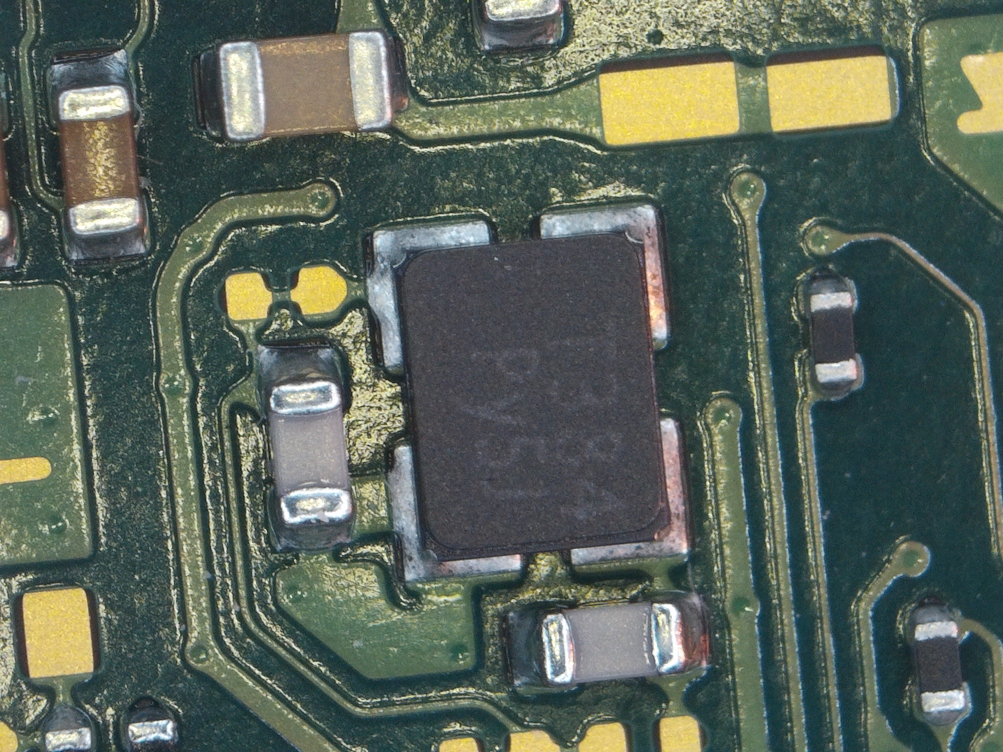 Defective Component above the Tegra - Nintendo Switch