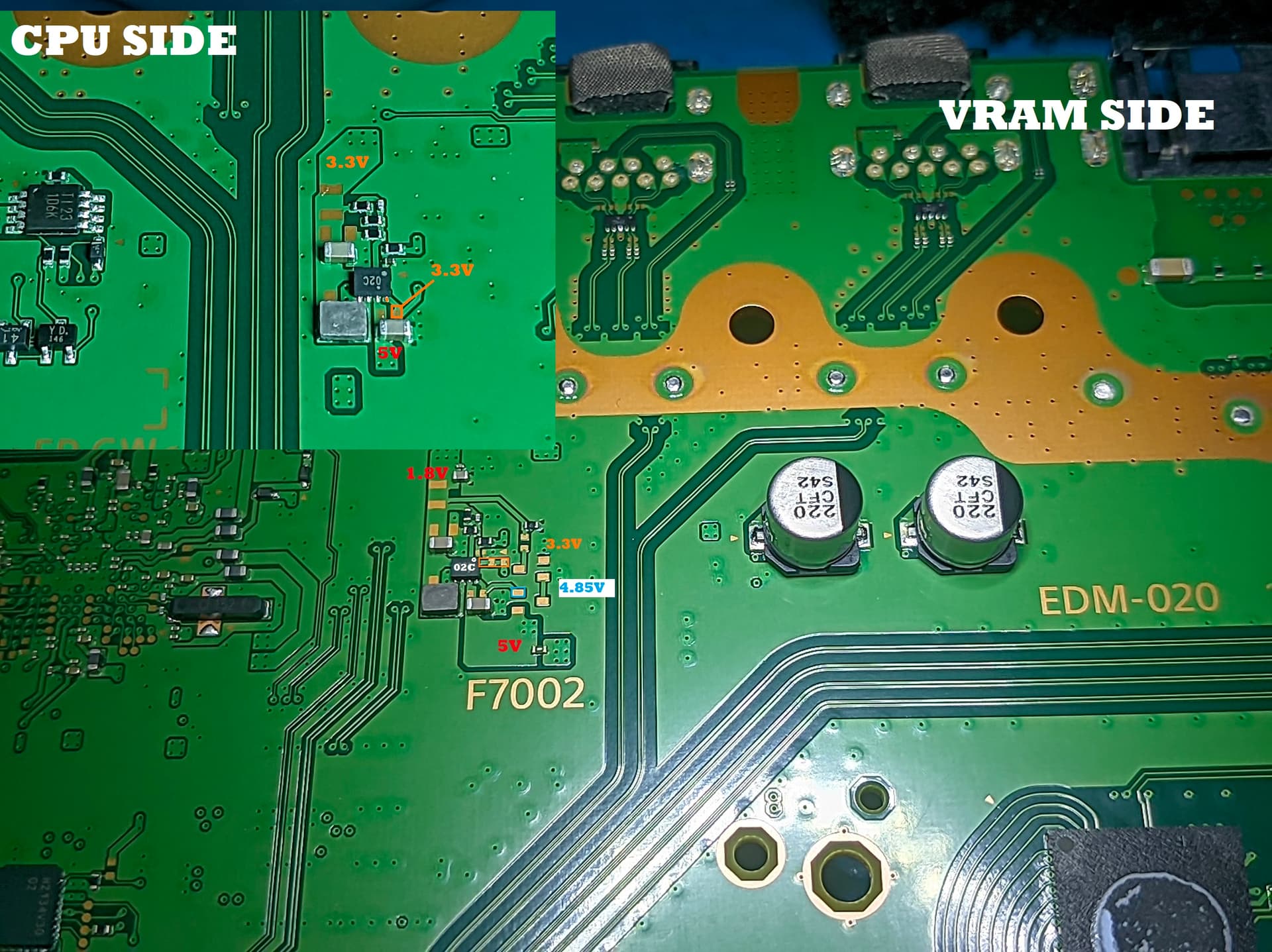 Need help finding a replacement for the chip on f7002 - PS5