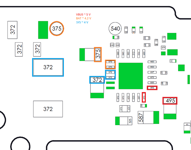 Switch Schematic (BQ24193 IC)